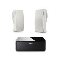 BOSE 博士 251 户外扬声器 一对+Music Amplifier 功放器