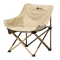 牧高笛 折叠椅 户外露营野餐折叠钓鱼懒人椅月亮椅 NXLQU65001