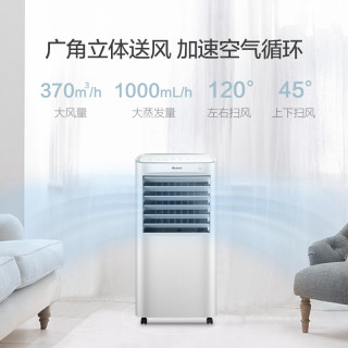 格力 空调扇冷暖两用轻音家用冷风机WIFI遥控小型冷气扇KS-15X60RD