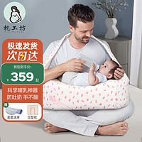 PLUS会员：枕工坊 哺乳枕头喂奶枕喂奶神器多功能护腰月子抱枕躺喂抱娃哺乳斜坡枕