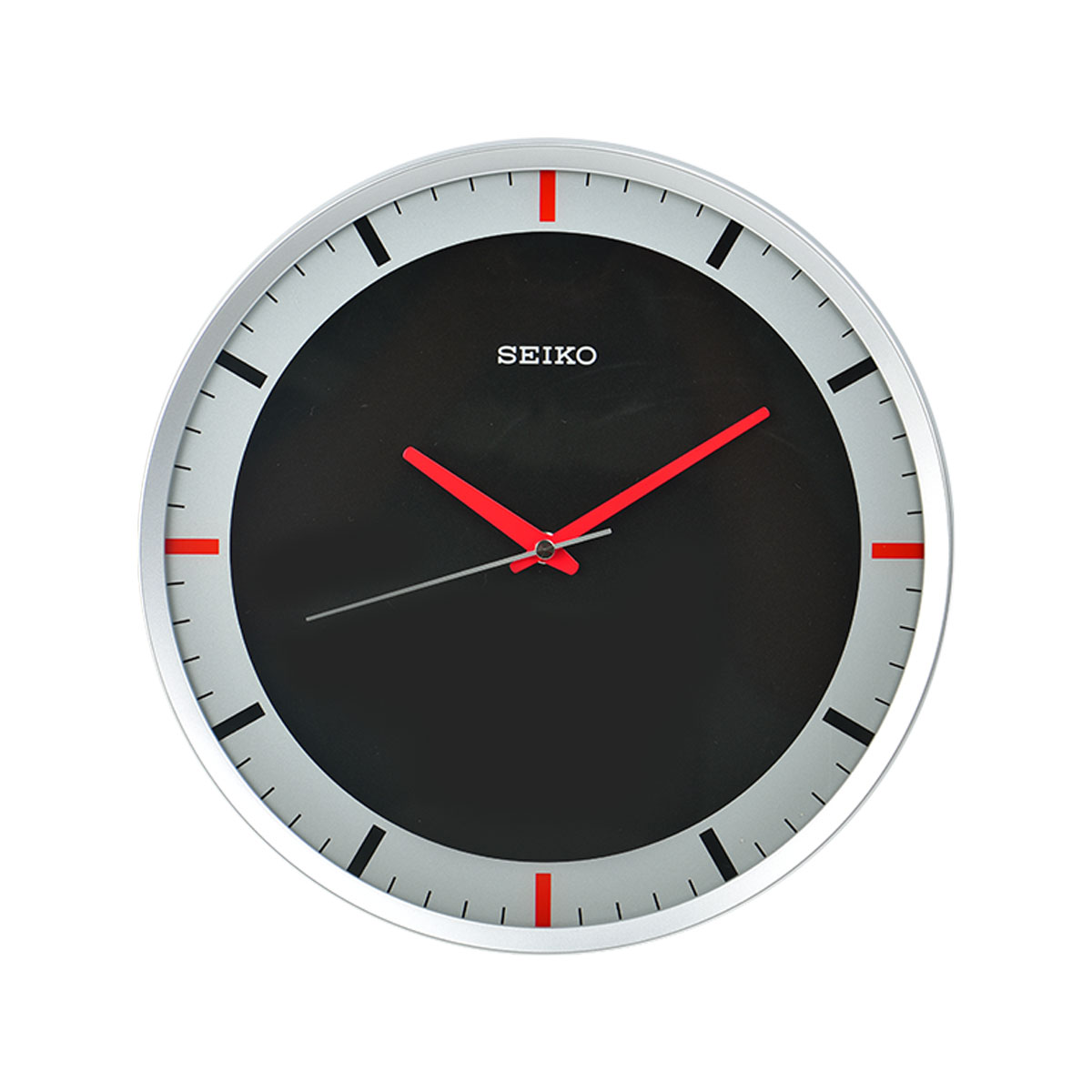 SEIKO 精工 日本精工12英寸时钟简约钟表客厅时尚大气静音卧室石英挂钟