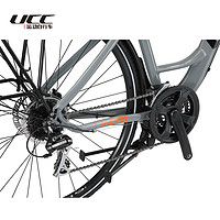 UCC新品自行车兰蒂斯 男士旅行通勤车铝合金禧玛诺24速长途单车