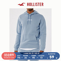 Hollister美式潮流日常抓绒刺绣Logo款卫衣帽衫上衣 男 322393-1