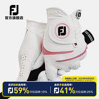 FOOTJOY 高尔夫手套女士FJ WeatherSof专业性能舒适耐用双手手套