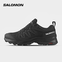 salomon 薩洛蒙 抓地防水徒步登山鞋男女低幫運動X WARD LEATHERGTX