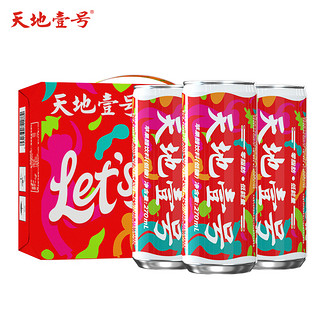 天地壹号苹果醋饮料  270mlx12罐 酸爽解腻 0脂肪0蔗糖0苯甲酸钠