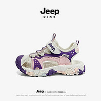 Jeep 吉普 儿童包头软底防滑沙滩鞋 23ss2619