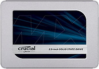 BALLISTIX 铂胜 Crucial 英睿达 MX500 2 TB CT2000MX500SSD1-高达 560 MB/s（3D NAND、SATA、2.5 英寸、内部 SSD）