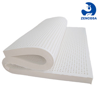 ZENCOSA 最科睡 泰国原装进口天然乳胶床垫榻榻米双人床垫可定制内外套2.2米*2米*5厘米