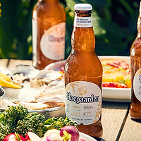 Hoegaarden福佳白啤酒300ml瓶248ml玫瑰红比利时果啤精酿整箱