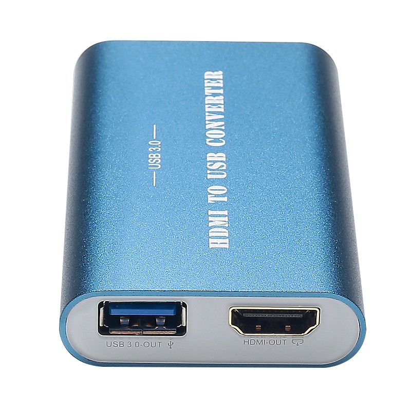 海威视界 VC3.0采集盒 手机笔记本电脑游戏直播录制USB3.0采集卡 4K环出免驱HDMI高清视频采集卡