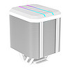 ALSEYE 奥斯艾风冷cpu散热器 M90-W 电脑组件 4热管双塔式双平台 低躁音风扇ARGB 白
