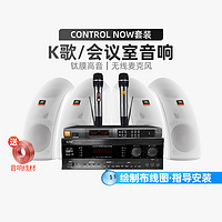 JBL 杰宝 Control now家用会议室KTV/5.1家庭影院音响双系统套装音箱