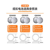 LS 零笙 CR2032纽扣电池3v电子称体重秤cr2025汽车钥匙遥控器cr2016电动车