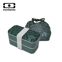 monbento 法国monbento 原创双层日式分隔便当盒上班族饭盒可微波炉加热