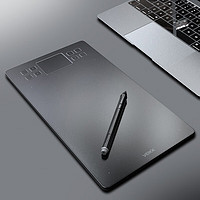 PLUS会员：绘客 VEIKK)T50 数位板 手绘板智能手写板(触控按键双操作 灵敏流畅 10英寸 可接手机） 黑色