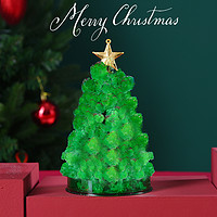 爱新奇 纸树开花圣诞树神奇浇水生长结晶创意魔法树送孩子圣诞节的小礼物