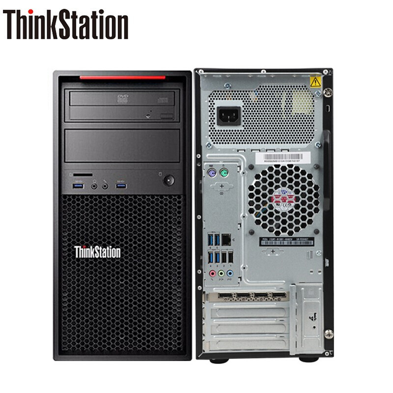 联想ThinkStation PC图形工作站 CAD图形设计电脑主机（升级至强W2223 32G 512G+2T RTX5000）支持Win7