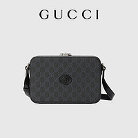 GUCCI 古馳 [明星款式]GUCCI古馳GG郵差包斜挎包