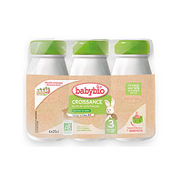 babybio 伴宝乐 婴幼儿配方液态奶6*250ml法国原装婴幼儿有机配方液态奶3段水奶
