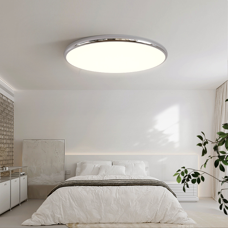 奥朵全光谱护眼LED吸顶灯白色现代简约书房主卧室灯中山灯具