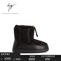 GIUSEPPE ZANOTTI 朱塞佩 萨诺第 GZ女士精美水钻保暖毛内里雪地靴