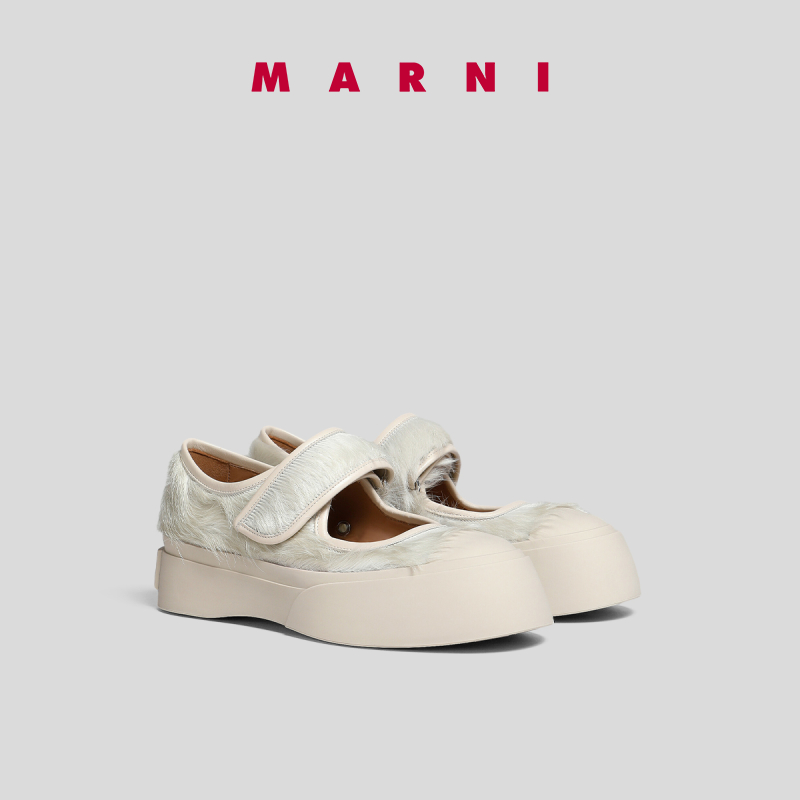 MARNI 2023早秋Pablo女士厚底休闲鞋大头鞋