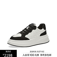 ASH女鞋2023新款IMPULS厚底增高单鞋情侣鞋小白鞋休闲鞋熊猫鞋 白色/黑色 35