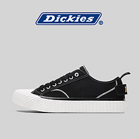 Dickies帆布男鞋透气百搭男女款男士休闲鞋子潮鞋滑板鞋 黑色 211M50LXS32 35