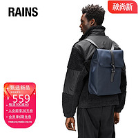 RainsRains双肩包书包电脑包防水运动包大容量背包 Rucksack W3 藏青色