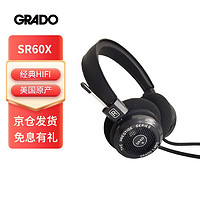 GRADO 歌德 LABS GRADO 歌德 SR60x 耳罩式头戴式动圈有线耳机 黑色 3.5mm