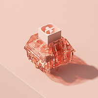 凯华Kailh腹灵定制热插拔机械键盘轴BOX ROSA PINK粉色蔷薇线性轴