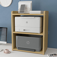 放打印机置物架支架托架办公室桌面电脑收纳的多分层桌上小书架子