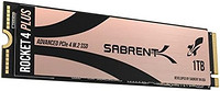 SABRENT 2TB Rocket 4 Plus NVMe 4.0 Gen4 PCIe M.2 内置固态硬盘，优质的性能 R/W 7100/6600MB/s (SB-RKT4P-2TB)