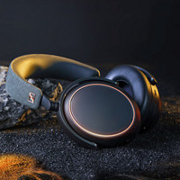 森海塞爾 MOMENTUM 4 無線耳機 大饅頭4特別設計版 高保真藍牙頭戴無線耳機 曜金黑色