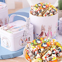 大白兔奶糖礼盒装12种混合口味奶糖宿舍零食教师节中秋伴手礼