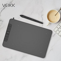 PLUS会员：绘客 VEIKK) HK650数位板 6X4英寸绘客小板 倾斜笔压手绘板 290点/秒高速读取绘画板