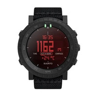 SUUNTO 颂拓 Core Alpha Stealth 黑色表盘织物表带中性手表 SS050504000