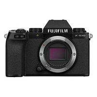 FUJIFILM 富士 X-S10 APS-C画幅 微单相机 黑色 单机身