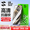 SMARTDEVIL 閃魔 蘋果15/15pro鋼化膜 iphone15promax手機膜plus高清抗指紋防爆保護貼膜 2片+ iPhone 15