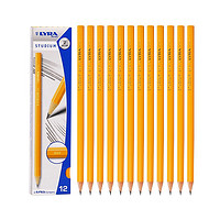 LYRA 艺雅 L1270112 六角杆铅笔 12支盒装 HB/2H/2B可选