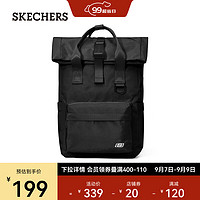 斯凯奇（Skechers）休闲舒适双肩包L323U051 碳黑/0018 20升以下