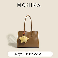 莫妮卡 MONIKA背包女双肩2023新款时尚今年流行爆款包包水桶包休闲蝴蝶包