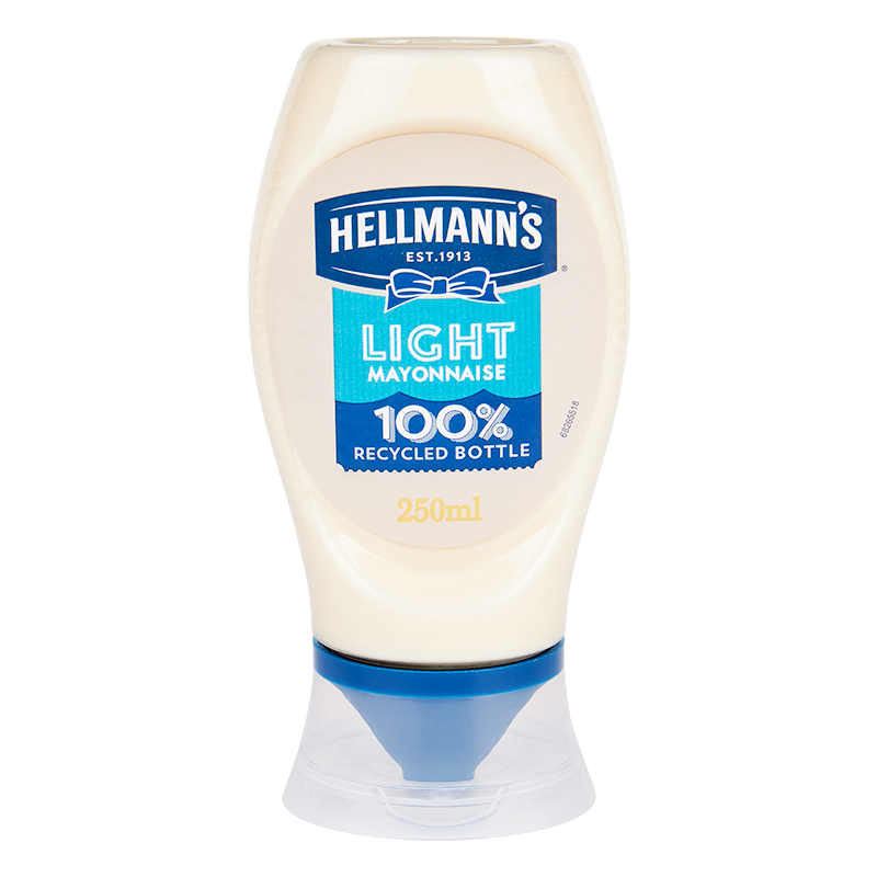 HELLMANN'S 好乐门 淡味蛋黄酱251g美乃滋汉堡三明治沙拉调味酱料