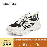 斯凯奇（Skechers）元气熊男女款跑步鞋运动鞋894201 自然色/黑色/NTBK 39