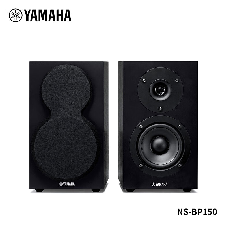 雅马哈（YAMAHA）NS-BP150 HIFI书架音箱  钢琴光泽扬声器