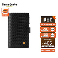 Samsonite 新秀麗 男士牛皮革鑰匙包商務多功能扣環錢夾禮盒裝 NQ1*09022