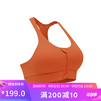 迪卡侬（DECATHLON）运动文胸高支撑舒适透气瑜伽运动背心枫叶红M-5118410