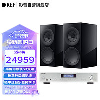 KEF R3 Meta+A12MKII 高保真HiFi无源书架音箱2.0 同轴三分频家庭影院音响 发烧级功放套装