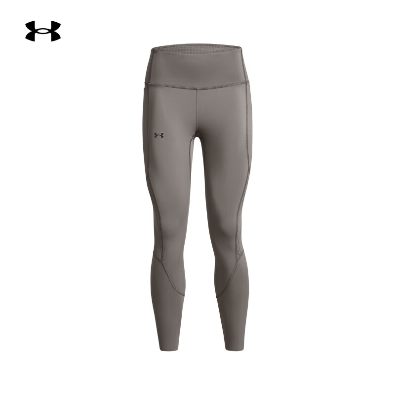 安德玛（UNDERARMOUR）秋冬RUSH SmartForm女子训练运动紧身裤1379144 灰色294 L